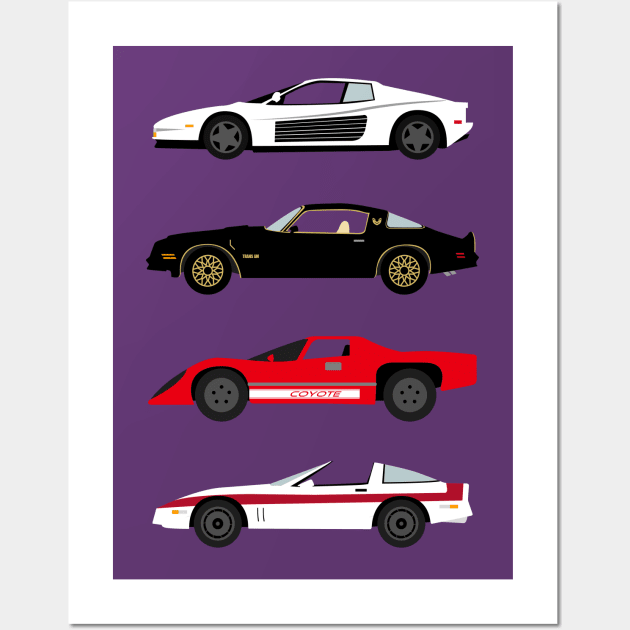 The Car's The Star: Sports Cars Wall Art by Paulychilds